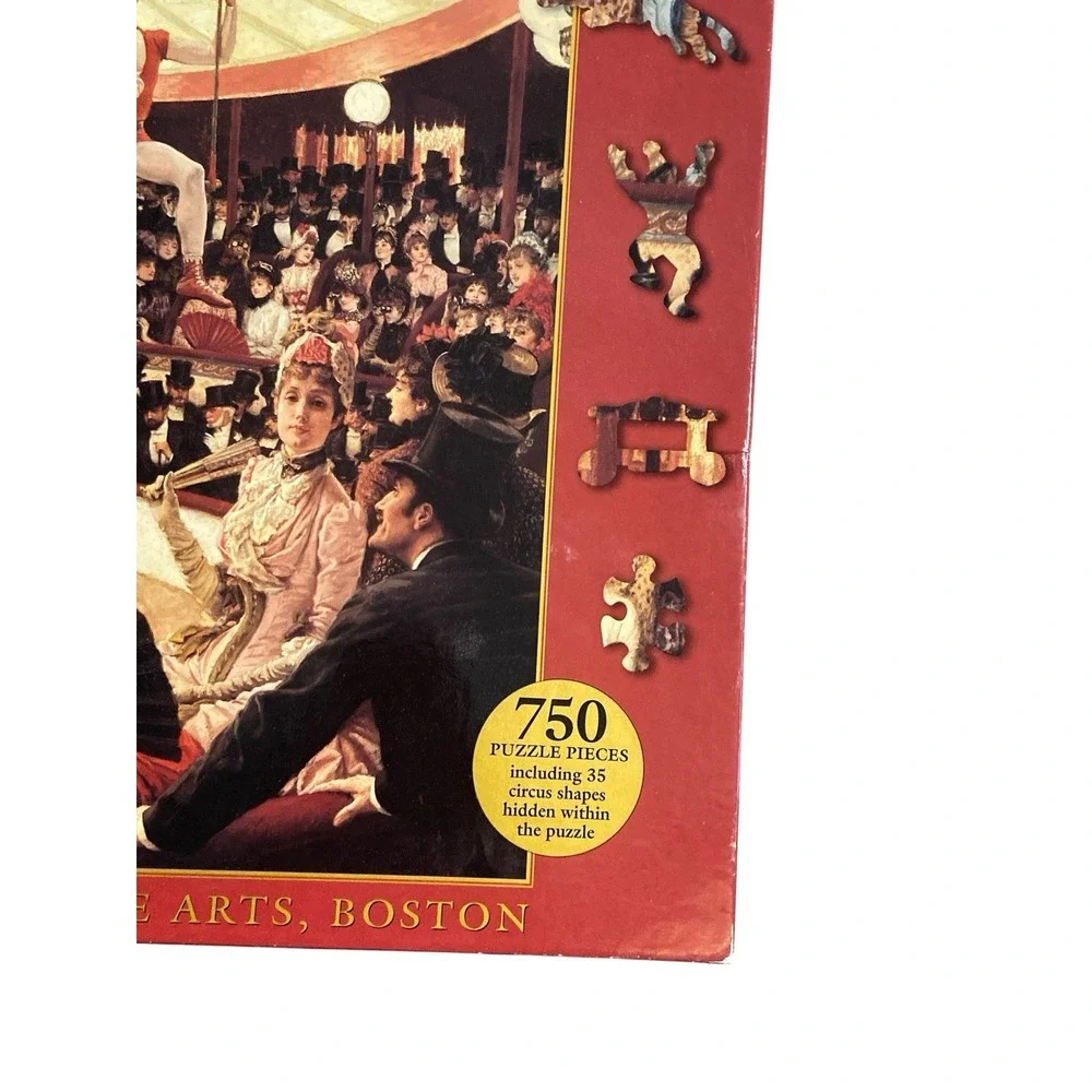 Vintage 1995 Museum of Fine Arts Boston The Circus Lover 750 Pc Puzzle